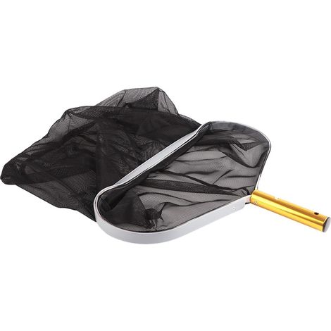 Filet D'épuisette renforcé pour Piscine, à Maillage Fin pour Feuilles, Insectes et Débris, avec Cadre en Aluminium Robuste pour Piscine, étang, Aquarium ou Spa. (1/5)