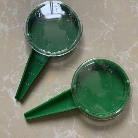 Distributeur de Semences Jardin 2 Pièces avec 5 Outils et Plateau Semoir Vert Foncé (1/3)