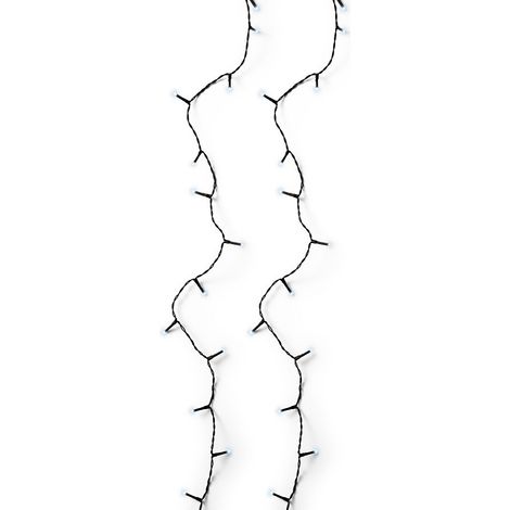 Lumineo Luci LED Natalizie Bianco Freddo con Timer - 1800cm