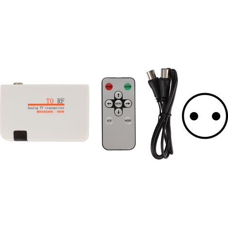 Interface multimédia haute définition vers convertisseur adaptateur RF avec télécommande prise 100-240VEU (1/5)