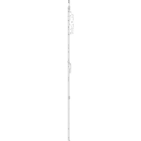 Crémone - 1 Pièce - Crémone Serrure - Longueur 1125 mm - Entraxe 70 mm - Sortie De Tringle Bas - Galet E - Roto Sil - Pour Portes-Fenêtres (1/2)