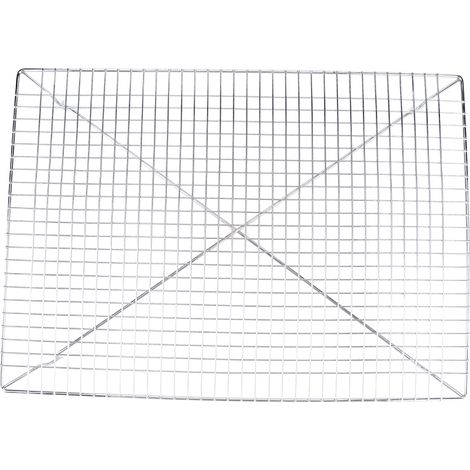 Antihaftbeschichteter Kühlrost aus Edelstahl zum Backen, 46 x 33 x 2,8 cm (1/5)