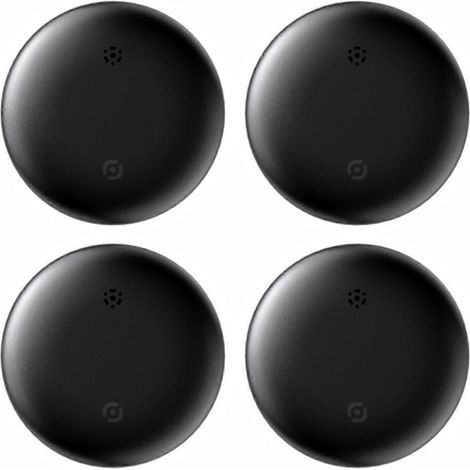 Lot de 4 traceurs GPS Airtag pour iOS - Noir (1/5)