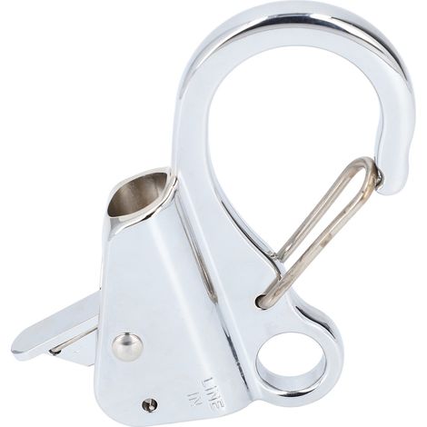 Gancio rapido per imbarcazioni, ancora in acciaio inossidabile resistente per cime da 3/8 a 5/8 di pollice, supporta 8.000 libbre. (1/5)