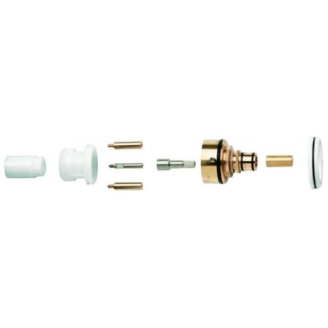 GROHE Rallonge 47653 f.THM Douche encastré sans broche montante 27,5 mm chromé, 47653000