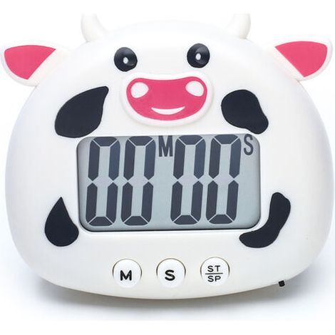 Timer da cucina, timer digitale, sveglia da cucina con conto alla rovescia, timer educativo, timer con simpatico motivo di animali, elettrodomestico da cucina, aiuto in cucina, articoli convenienti - 