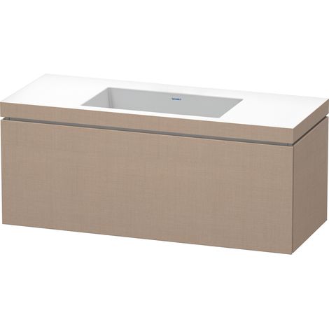 Duravit L-Cube conjunto encastrado suspendido, 1 extraíble, sin