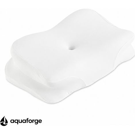 Almofada Cervical Ergonómica Fibra de Poliéster 60 x 37 cm (1/5)