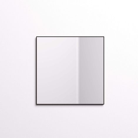 Espejo Brut 80X80 - Negro Mate (1/4)