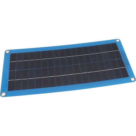 Panneau solaire portable 100 W en silicone polycristallin bleu Klein, chargeur de batterie domestique, automobile et marine (1/5)