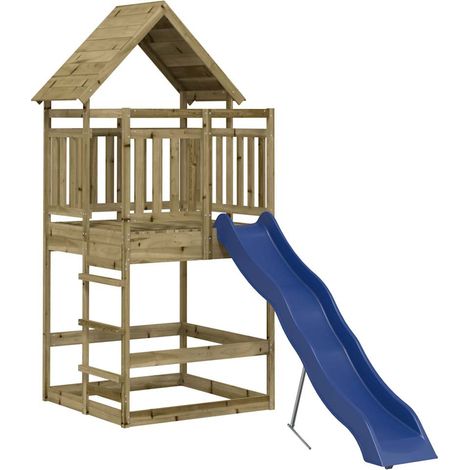 Parque infantil de exterior madera de pino impregnada vidaXL (1/5)