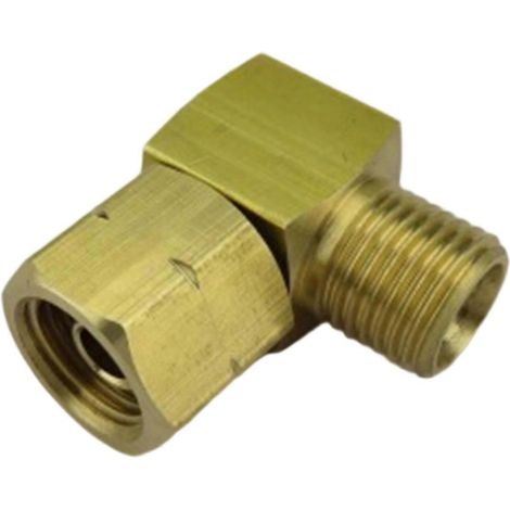 Adaptateurs réducteurs de gaz en cuivre multifonctionnels, filetage interne 3/8 pouce, filetage externe 1/4 pouce, pas à gauche, pour systèmes au propane - Bon (1/5)