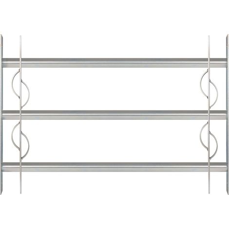 Alberts 563622 Griglia per finestre, Acciaio, 450 x 700-1050 mm (1/5)