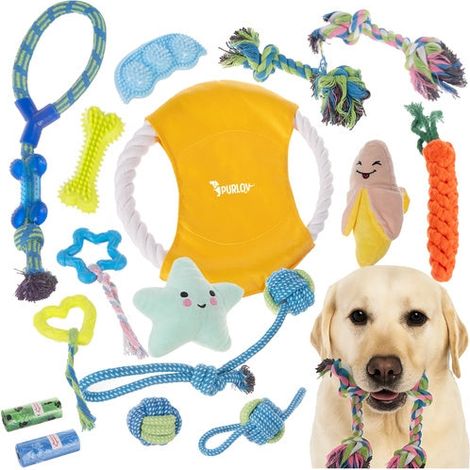Hundekauspielzeug zerrspielzeug - set 25384