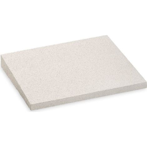 Cubremuros Gállego 50 cm - Una pendiente que desvía el agua hacia tu lado - 50 × 40 × 3 × 5,5 cm - Unidad - Blanco