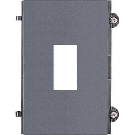 VIMAR - 41116.02 Lector de huellas dactilares Pixel, modelo frontal, gris pizarra