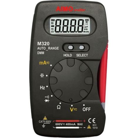 Multimètre Automatique Numerique Tension Testeur Electrique Ohmmètre voltmètre ampèremètre 4000 comptes avec l'essai de fréquence (1/4)