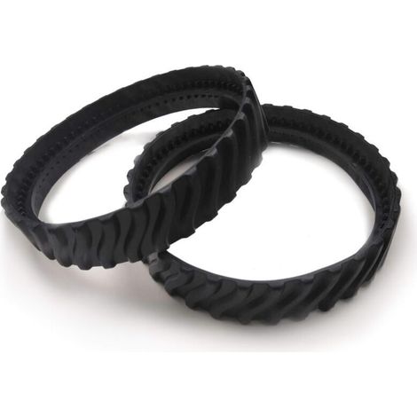 Ulisem 2 chenilles adaptables pour Zodiac MX6 MX8 MX9, pneus de Robot Nettoyeur Piscine Baracu