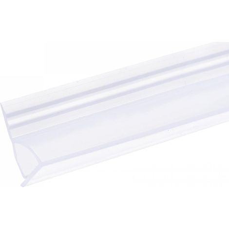 Joint d'étanchéité latéral en H pour porte de douche sans cadre 150 cm (59,06 po) verre 12 mm