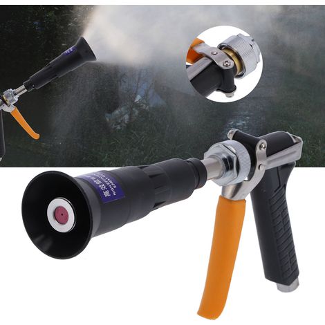 [Pistola pulverizadora agrícola] Pistola pulverizadora de cerámica con rosca interna G1/4, atomización uniforme y boquillas para manzanas, longitud del agua 15 x 29 cm, 611 g, no requiere herramientas (1/5)