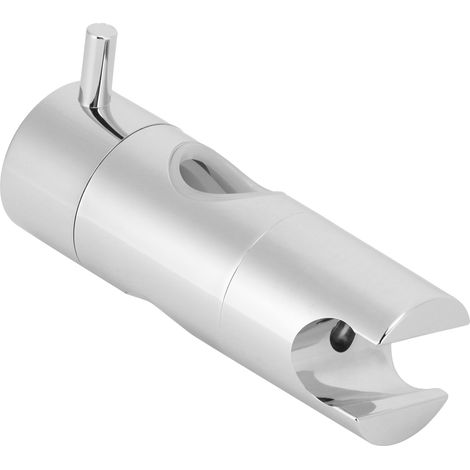 Verstellbare Duschkopfhalterung mit Stützschiene für 24-mm-Gleitstange (1/5)