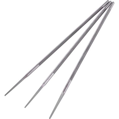 Pack de 3 Limes rondes,affuteuse de chaine tronconneuse,affute chaine tronconneuse(4mm) (1/5)