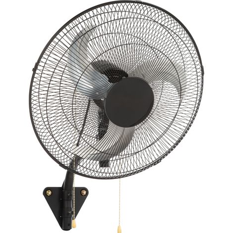 Mophorn 17.5-Inch Wall Fan - 4000 CFM, 3 Speeds, Black. Ideal for Cooling Homes, Businesses Enhances Air Circulation in Warehouses, Greenhouses, Workshops, Patios, Basements.