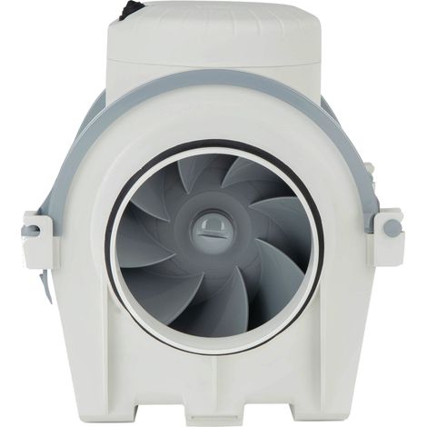Ventilateur de conduit ECOWATT, 90/190 m3/h, moteur à courant continu, D 100mm S&P (UNELVENT) 250037 (1/3)