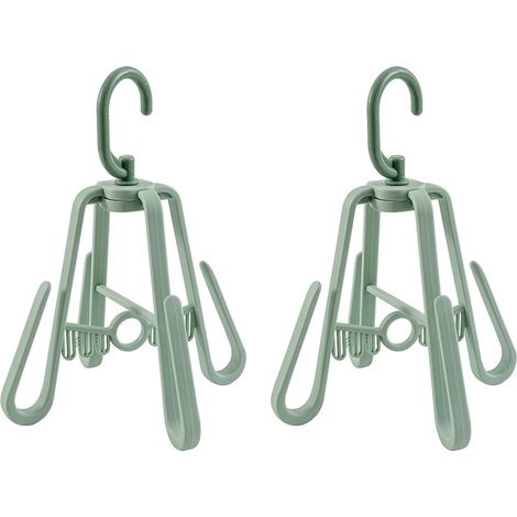 Porte-Chaussures - Porte-Chaussures Rotatif 360° en PP - Pour Séchage Sans Déformation - Convient pour Chaussures, Chaussettes, Semelles - Lot de 2 (1/5)