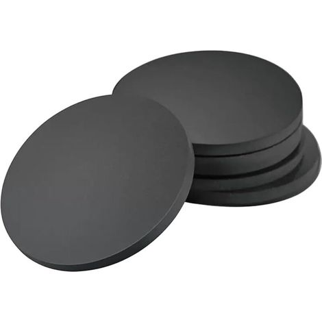10 Stück runde, weiche, stoßdämpfende Gummidichtungen mit 100 mm Außendurchmesser, 1 mm Höhe, wasserdicht, verschleißfest, flach, Durchmesser x Höhe 85 x 1 mm (10 Stück) (1/5)