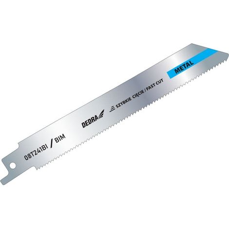 DEDRA Metallsägeblätter 150/125mm - BIM, schnelles Schneiden