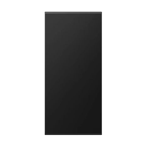 Jung Couvercle de la couleur de la touche, F50, thermoplastique laqué, série LS, noir graphite mat LS 50 NA SWM
