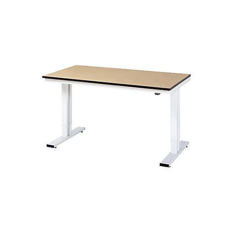RAU Werktisch adlatus 300 elektrisch höhenverstellbar Arbeitsplatte MDF 1500 mm x 800 mm (1/2)