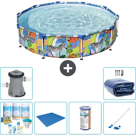 Bestway Bestway Steel Pro Ronde - Jungle - 305x66 cm - 7-pièces S21644 (1/5)