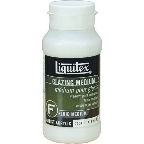 Additif pour glacis - LIQUITEX - Flacon 118 ML - Taille M - Améliore les glacis en peinture (1/3)