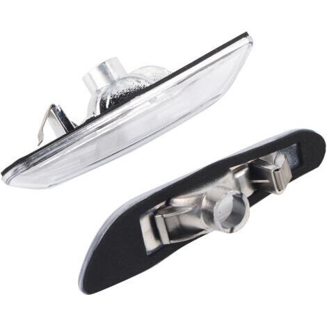 [JAMAIS UTILISÉ]pour clignotant latéraux bmw e92 pour clignotant bmw e90 Feu de position latéral, 1 paire de clignotants latéraux en ABS sans ampoule pour E90 E91 E92 E93 série 3 2006-2011(blanc) (1/4)