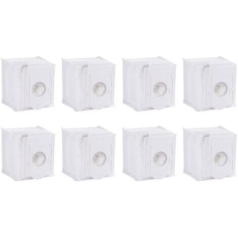 Lot de 8 sacs à poussière de rechange pour Samsung VCA-ADB90 pour aspirateur balai sans fil Jet 70, 75, 90 Series Base de station de nettoyage Sacs à poussière Accessoires Pièces de rechange (1/4)