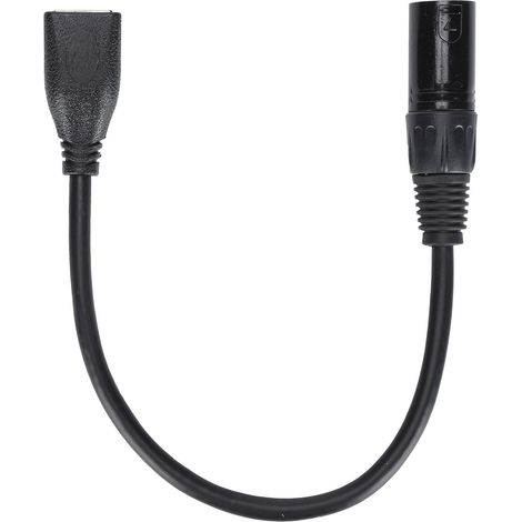 Adaptateur Cable Xlr Male Vers Rj45 Femelle En Cuivre Sans Oxygene Pour Transmission Audio Professionnelle - 1 Piece (1/5)