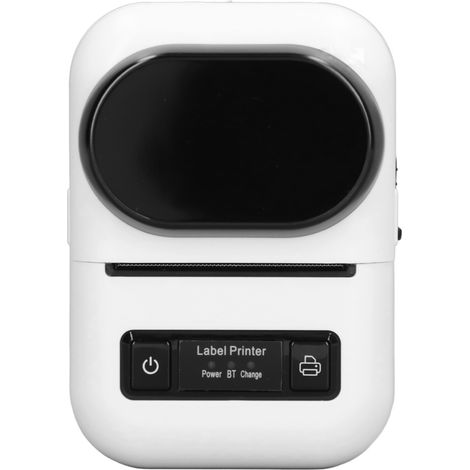 Imprimante d'étiquettes thermique portable mini 58 mm, imprimante d'étiquettes thermiques USB + Bluetooth, imprimante d'étiquettes adhésives à code-barres USB (1/5)