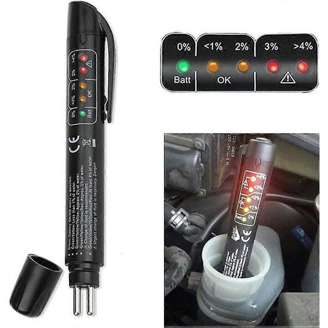 Bremsflüssigkeitsprüfgerät mit 5 LEDs, automatisches Diagnosegerät für Bremsen (1/2)