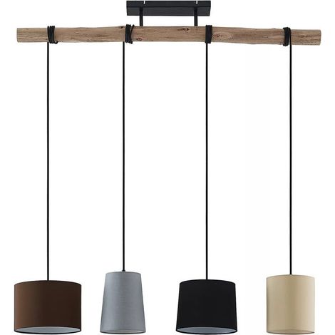 [GEBRAUCHT] B-Ware Lindby Amilia Hängeleuchte Stoffschirm Deckenlampe Lampe Pendellampe Leuchte (1/2)