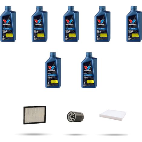 Kit tagliando 3 FILTRI e 7L OLIO compatibile con Chrysler 300c 6.1 SRT8 317KW dal 2006 al 2010 (1/5)