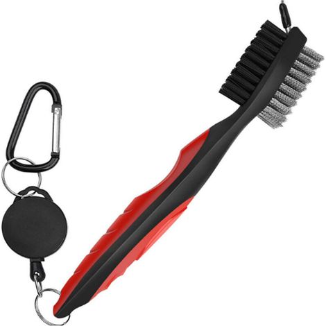 Golf Club Brush Head Cleaning Tool (Red) (1/5)