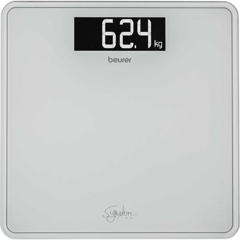 Beurer GS 400 Signature Line báscula digital blanca (1/2)