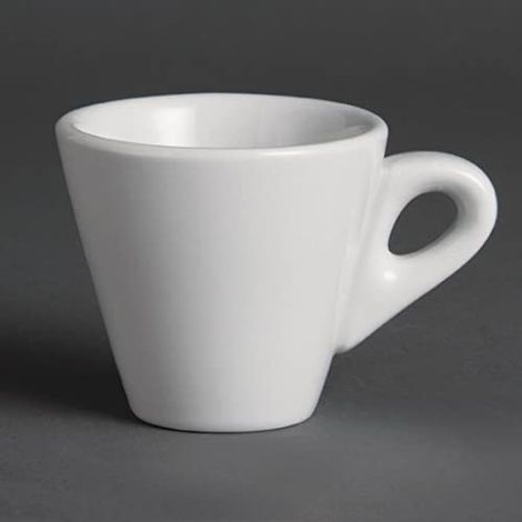 Olympia Y111 Whiteware Espresso Cup, Bianco (Confezione da 12) (1/4)