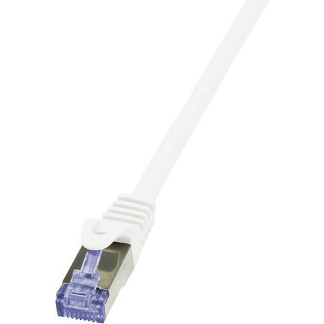 LOGILINK Câble réseau (RJ45) CAT6A S/FTP blanc 30M (1/2)
