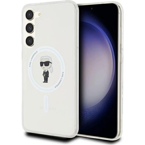 Karl Lagerfeld IML Ikonik MagSafe - Samsung Galaxy S24+ Hülle (transparent) (1/5)