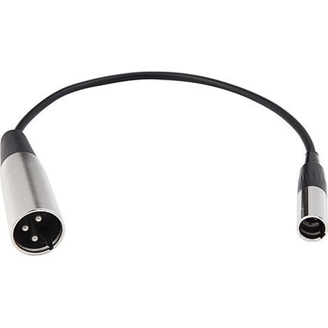 Audio-/Mikrofon-Adapterkabel für Kameras, Mini-XLR-Stecker (3-polig) auf XLR-Stecker (3-adrig) (1/5)