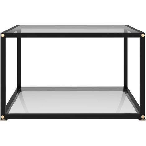 Maison Exclusive - Couchtisch Transparent 60x60x35 cm Hartglas