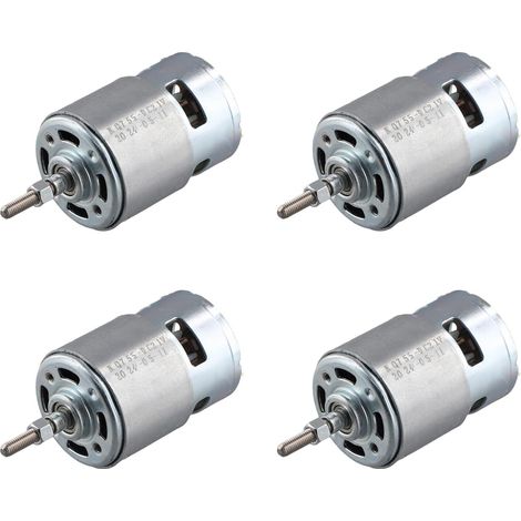 4X Moteur 755 DC pour Coupe-Herbe Moteur de Coupe-Herbe 21 V avec Arbre Long pour une Coupe et une Coupe Efficaces des Mauvaises Herbes (1/5)